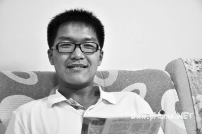 2014年河南高分考生李天畅：分数靠努力得来（图）