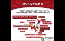 一张图让你了解985与211工程大学