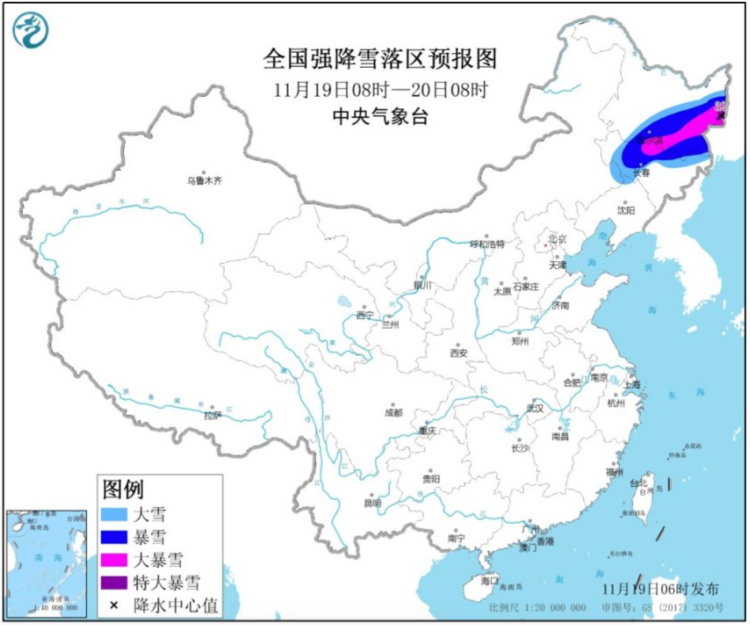 暴雪！黑龙江连发20个暴雪预警，吉林高速公路入口关闭