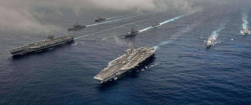 美军计划缩减驱逐舰 造更多大型无人舰艇来超越中国