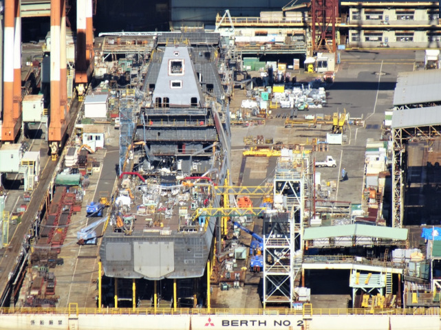 日本下一代护卫舰即将下水,美媒:可将驱逐舰腾出来专心对付中朝 日本下一代护卫舰即将下水,美媒:可将驱逐舰腾出来专心对付中朝