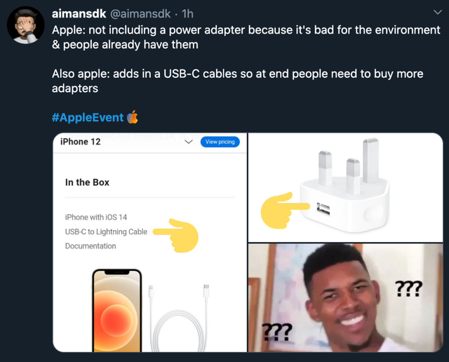 一场噩梦！苹果回应不配耳机和充电器遭嘲讽