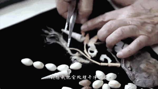 发现生活的美！88岁奶奶用鱼骨蟹脚作画上热搜【多图】