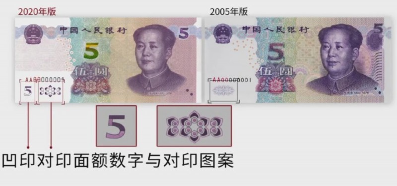【最新】新版人民币5元纸币即将发布,长啥样?和老版啥区别?