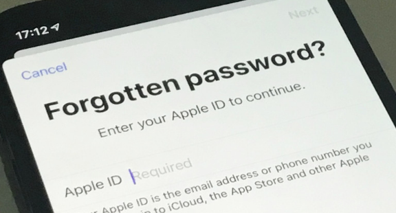 忘记Apple ID密码时该怎么办