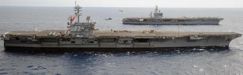 美军航母已经“老”的开始“失禁”了 美海军正考虑建轻航母 美军航母已经“老”的开始“失禁”了 美海军正考虑建轻航母