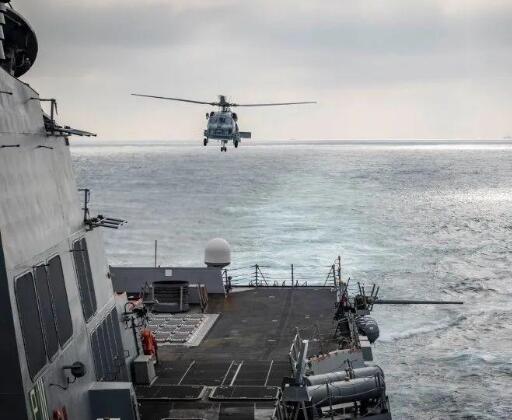 今年第一艘！台军称一艘美国战舰今天航经台湾海峡