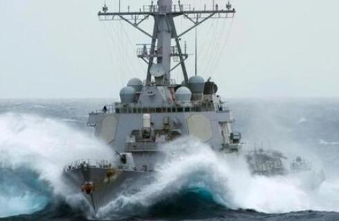 今年第一艘！台军称一艘美国战舰今天航经台湾海峡