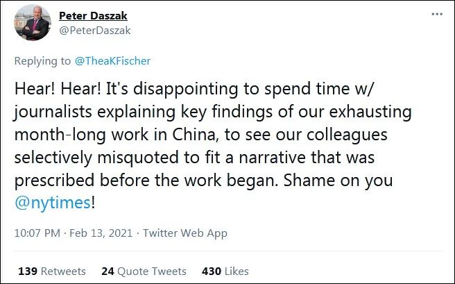 世卫专家公开披露 原来中国当初做了这么多