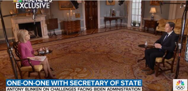 布林肯：若美国不参与国际规则制定，一定会被中国取而代之！