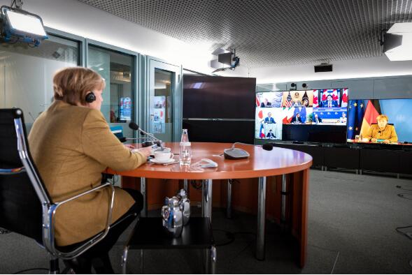 默克尔直言不讳：七国集团希望加强与中国的合作