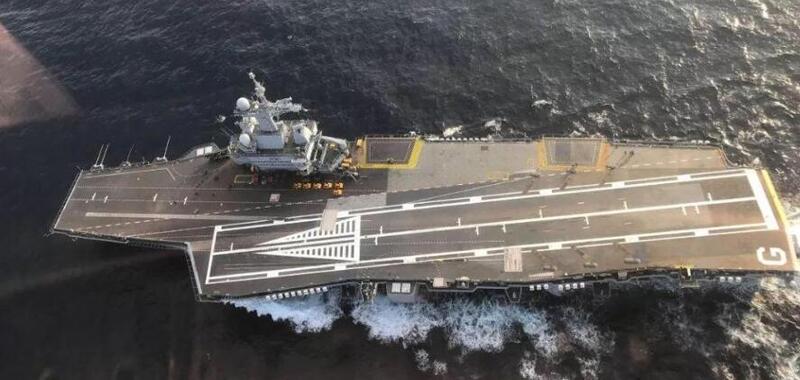 美法日海军联合演习威慑伊朗 包括戴高乐号航母!