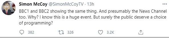 因密集报道菲利普亲王去世,BBC遭投诉 因密集报道菲利普亲王去世,BBC遭投诉