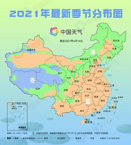 都逃不掉!夏至炎热升级夏季版图扩至东北,主雨带南北调整明显