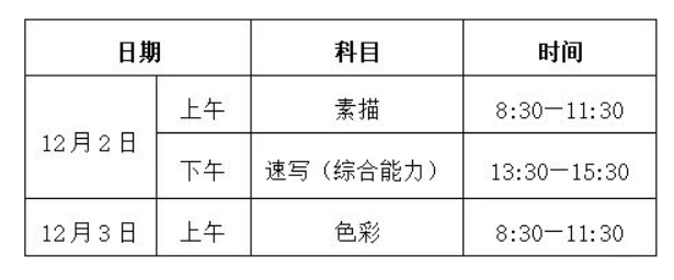 浙江2024年高考美术与设计类专业省统考注意事项 —掌上高考—中国教育在线