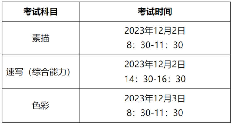 广东2024年高考美术与设计类专业省统考各科目考试时间 —掌上高考—中国教育在线