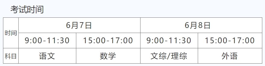 四川2024年高考时间什么时候？考几天？ —掌上高考—中国教育在线